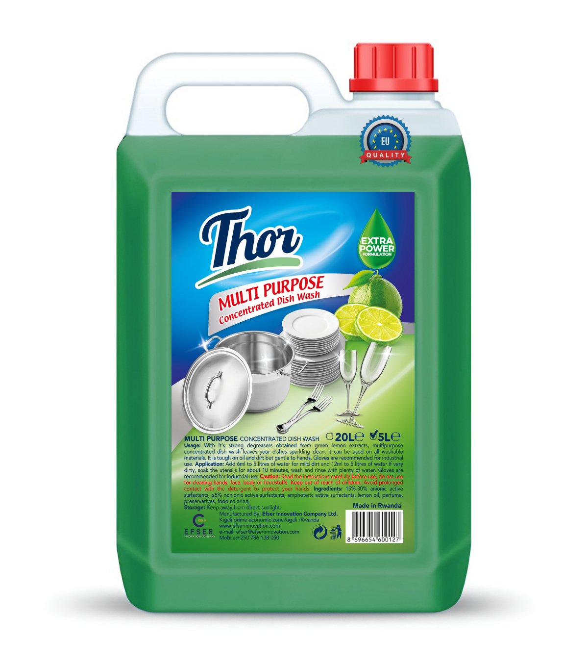 Multi Purpose Concentrated Dishwash